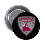 Throat Cancer Wear Fight Like A Girl Patch buttons
