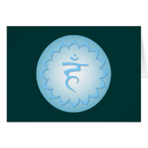 Throat Chakra - Light Blue Card