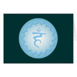 Throat Chakra - Light Blue Card