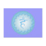 Throat Chakra - Light Blue Postcards