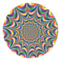 throbbing-fractal-optical-illusion STICKER by FalconServices throbbing-fractal-optical-illusion STICKER
