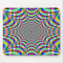 throbbing - optical illusion mousepads