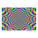 throbbing - optical illusion posters