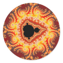 Throne of satan - Fractal Sticker