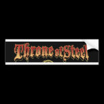 Throne Of Steel - Bumper Sticker bumper stickers