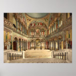 Throne Room, Neuschwanstein Castle, Germany Poster
