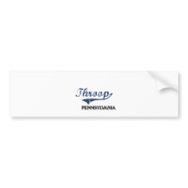 Throop Pennsylvania City Classic Bumper Sticker