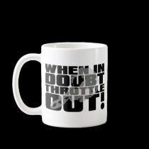 Throttle Out Dirt Bike Motocross Mug
