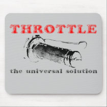 Throttle Solution Dirt Bike Motocross Mousepad mousepads
