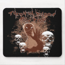 Through Blood and Fire mousepads by piercedclothing Through Blood and Fire mousepads