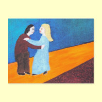 Through Dark Values postcards