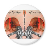"Through Eyes Abyss" Merch Fridge Magnets