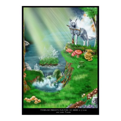 Through Forests Purified Poster by werehollow