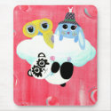 Through Rose Tinted Lenses mousepads by udonchow Through Rose Tinted Lenses mousepads