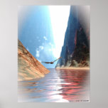 Through the Canyon Print