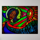 Through The Eye Window Poster