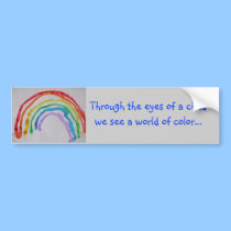 Through the eyes of a child bumper stickers by rdwnggrl Through the eyes of a child bumper stickers