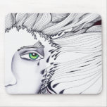 Through the eyes of a Woman Mousepads
