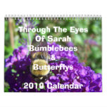 Through The EyesOf SarahBumblebees&Bu... Wall Calendars