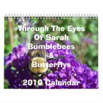 Through The EyesOf SarahBumblebees&Bu... Wall Calendars
