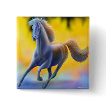 Through the Fire Horse Pin