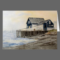 Through the Fog Greeting Card cards