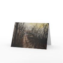 Through the Forest Greeting Card