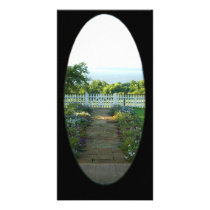 Through the looking glass card photo card template