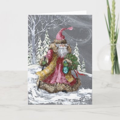 THROUGH THE SNOW CARD