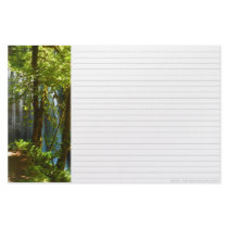 Through The Trees Stationery by USGolfer Through The Trees Stationery