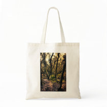 Through the Wild Woods tote bag bags