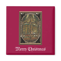 Through The Window Refrigerator Magnet