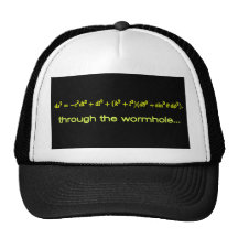 Through The Wormhole Products Black BG Mesh Hats