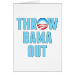 Throw (O)Bama Out Greeting Card