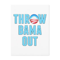 Throw (O)Bama Out Postcard