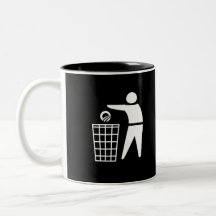THROW OBAMA OUT WITH THE TRASH COFFEE MUG