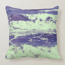 Throw pillow / Lavender Waves