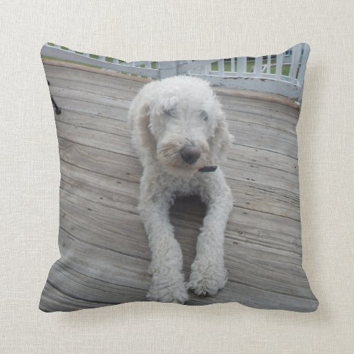 Throw Pillow My Pet Dog Zazzle