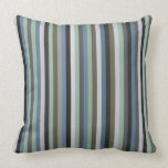 Throw Pillow - Sea Grass Stripes