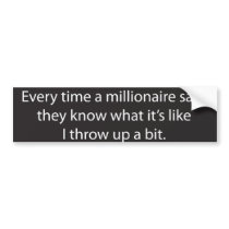 throw up bumper stickers