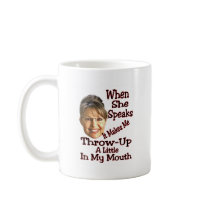 Throw-Up  just a little... Coffee Mug