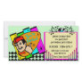 Throwback Theme Party Invitation Personalized Photo Card