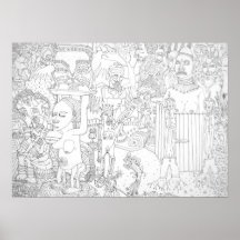 THRU OPEN DOORS POSTER