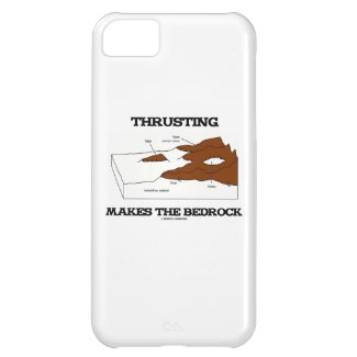 Thrusting Makes The Bedrock (Geology Orogeny) iPhone 5C Case