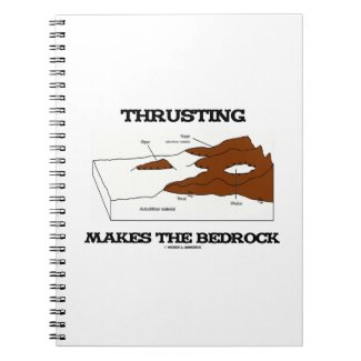 Thrusting Makes The Bedrock (Geology Orogeny) Notebooks