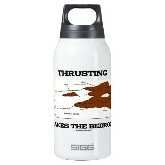 Thrusting Makes The Bedrock (Geology Orogeny) SIGG Thermo 0.3L Insulated Bottle
