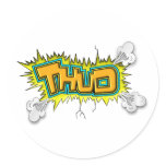Thud stickers