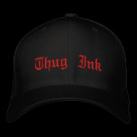 Thug Ink Logo Cap embroidered hats