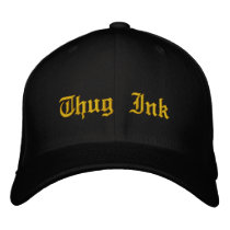 Thug Ink Logo  Cap Embroidered Baseball Cap