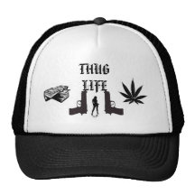 THUG    LIFE TRUCKER HATS